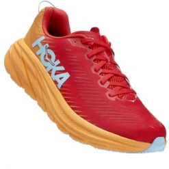 Hoka Rincon 3 Wide Hardloopschoenen - Fiesta / Amber Yellow