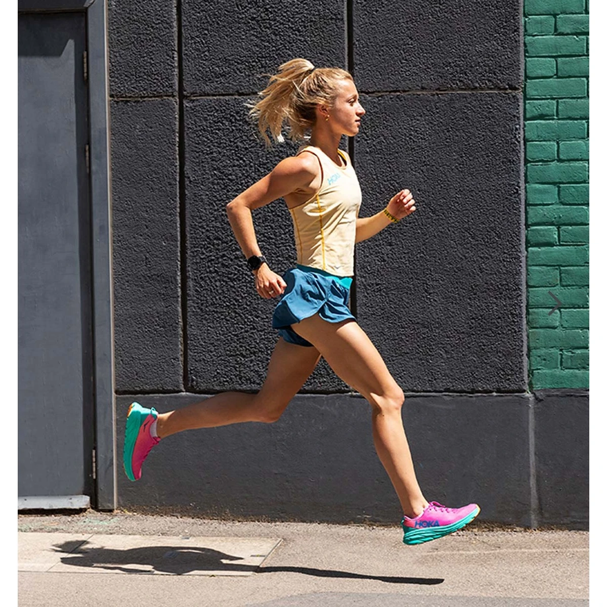 Hoka Rincon 3 Hardloopschoenen Dames - Zwart / Wit - Afbeelding 9