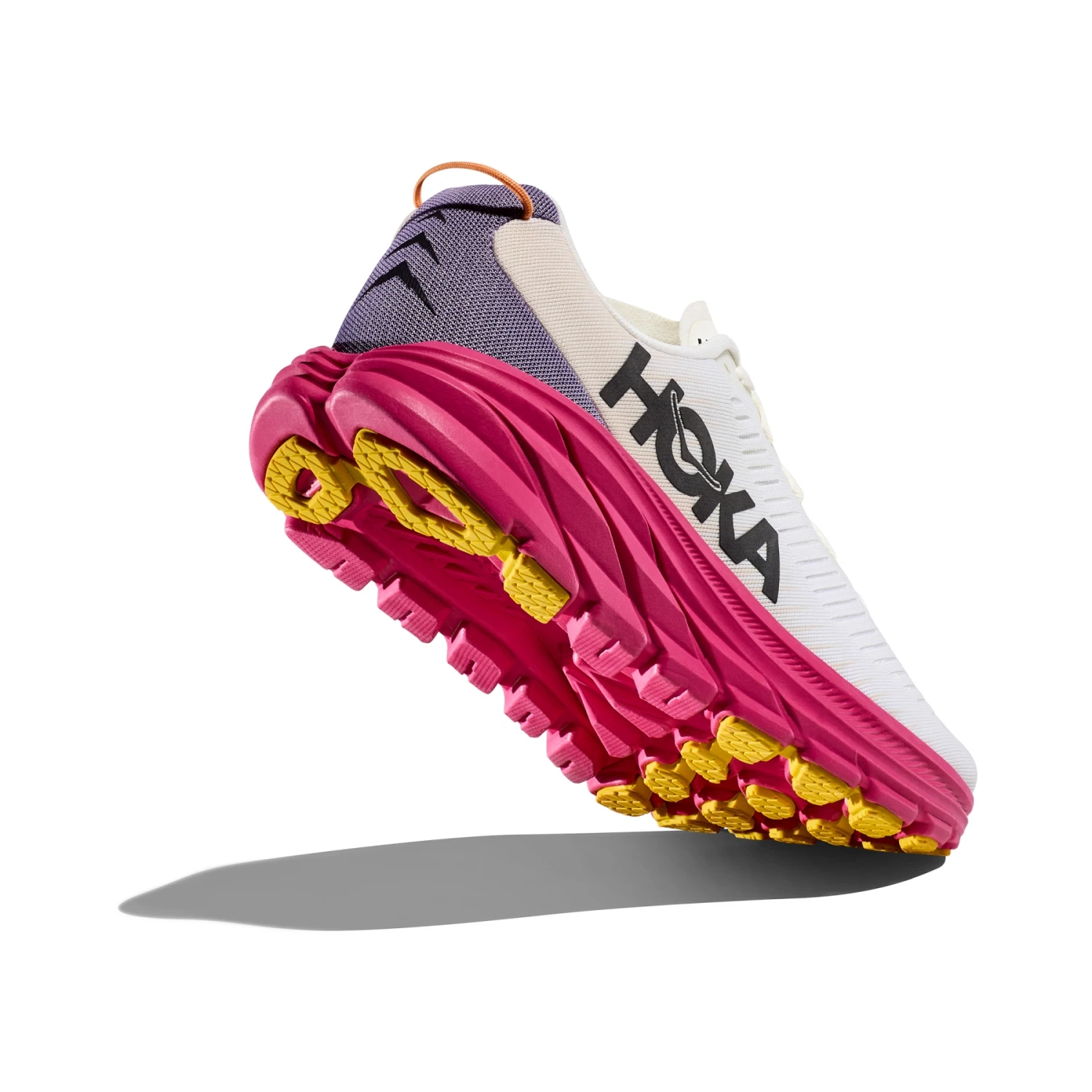 Hoka Rincon 3 Hardloopschoenen Dames - Blanc De Blanc / Eggnog - Afbeelding 3