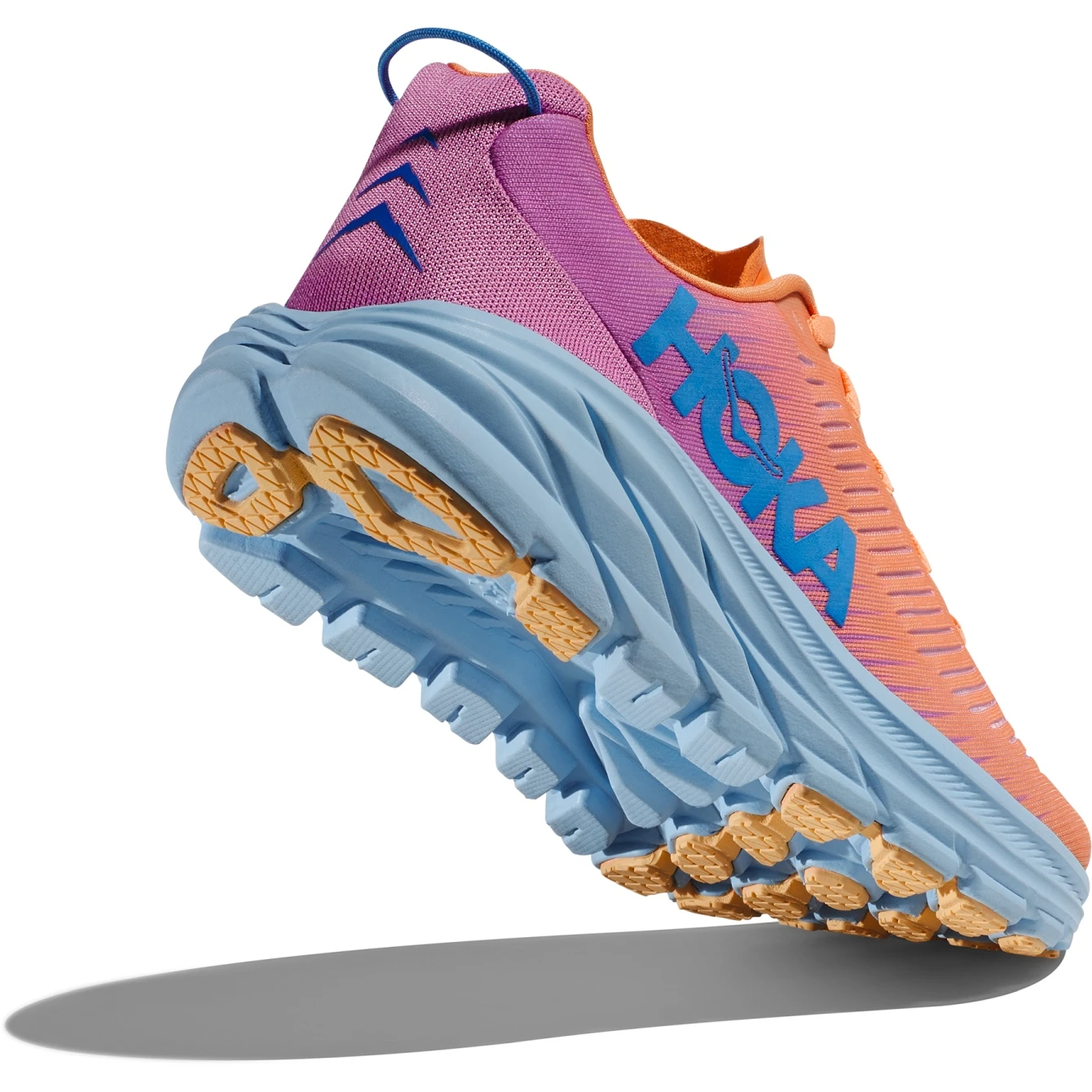 Hoka Rincon 3 Hardloopschoenen Dames - Mock Orange / Cyclamen - Afbeelding 4