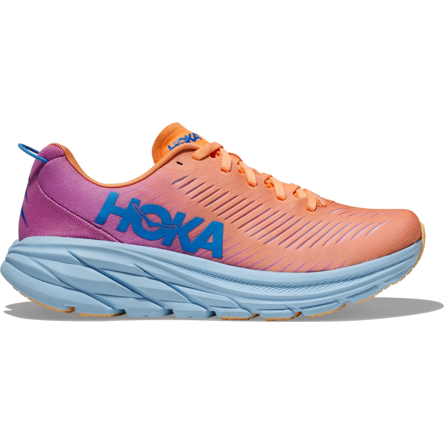 Hoka Rincon 3 Hardloopschoenen Dames - Mock Orange / Cyclamen - Afbeelding 2
