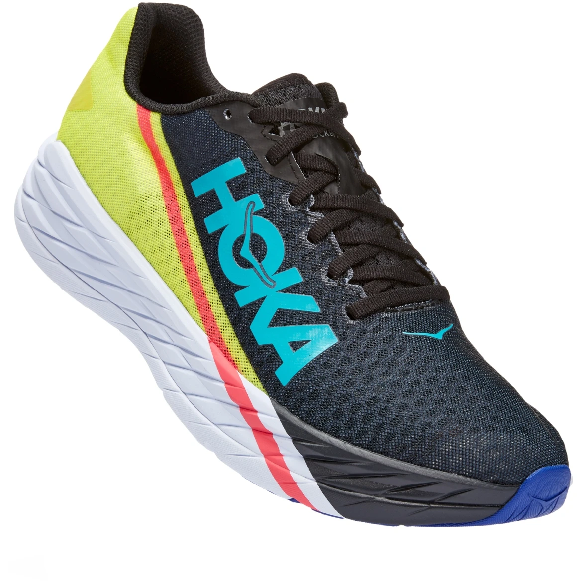 Hoka Rocket X Unisex Hardloopschoenen - Zwart / Evening Primrose
