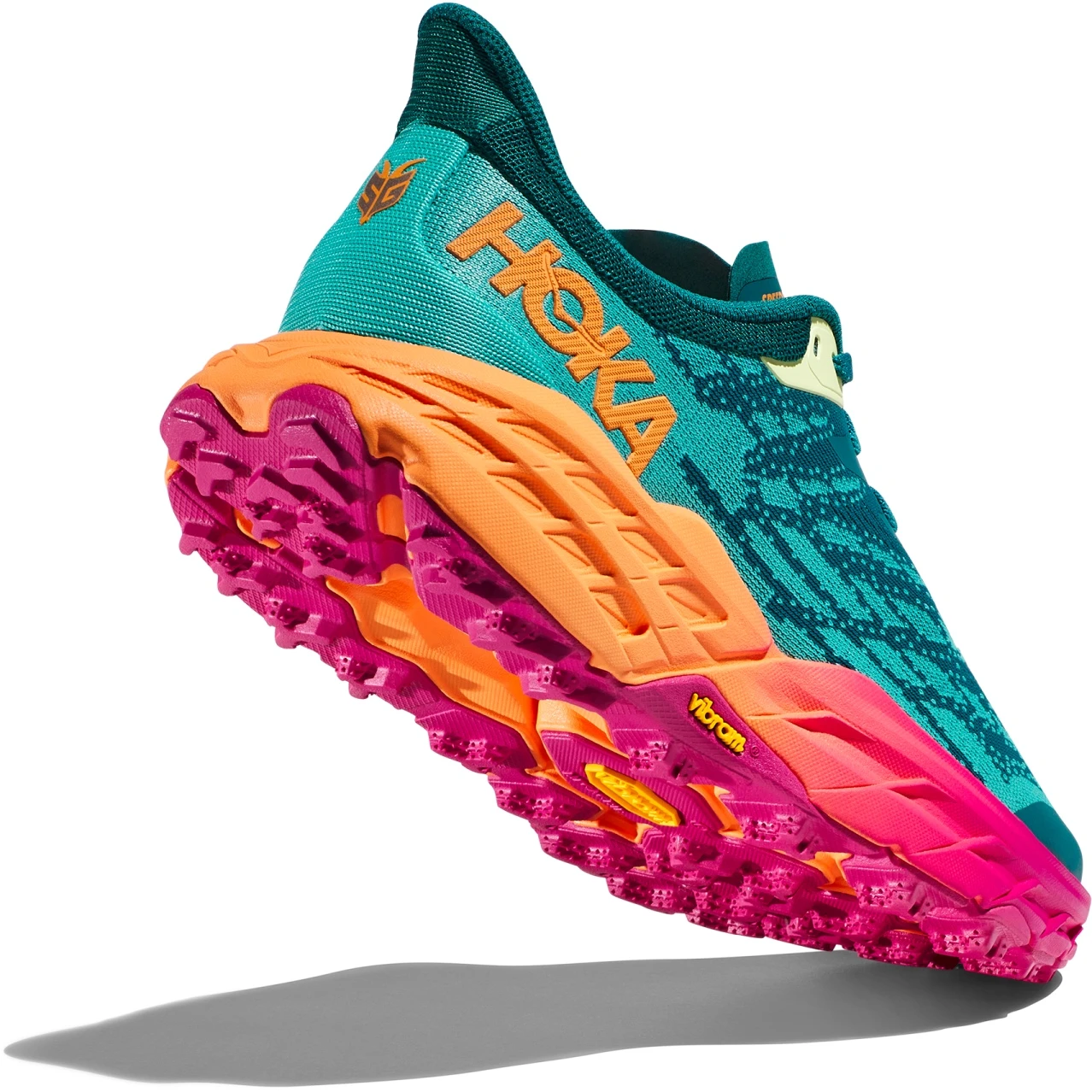 Hoka Speedgoat 5 Hardloopschoenen Dames - Deep Lake / Ceramic - Afbeelding 4