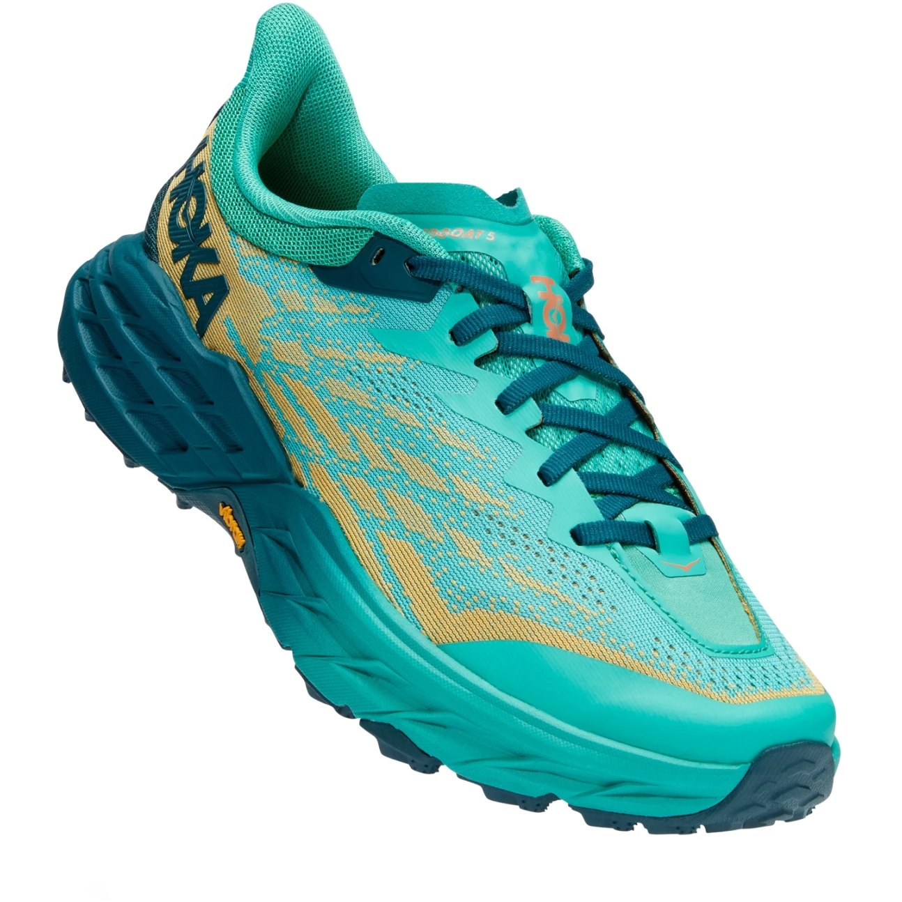 Hoka Speedgoat 5 Hardloopschoenen Dames - Deep Teal / Water Garden