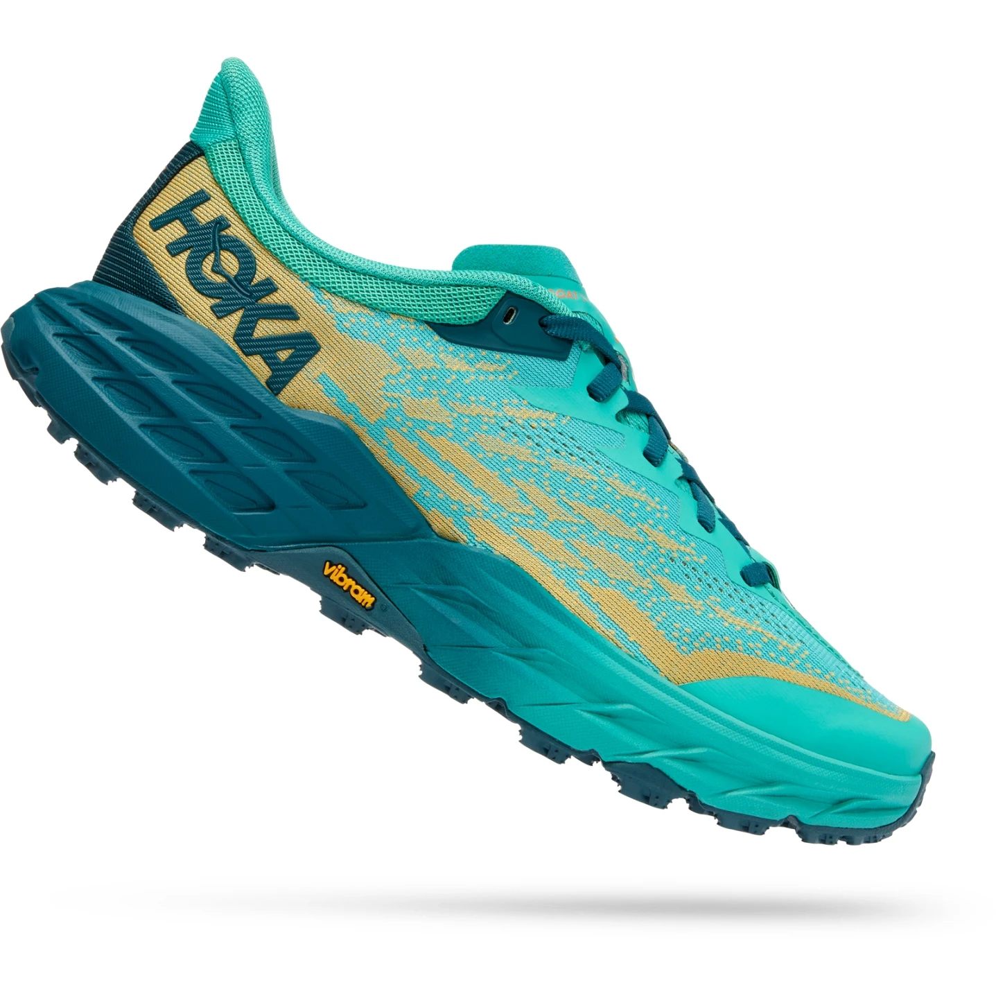 Hoka Speedgoat 5 Hardloopschoenen Dames - Deep Teal / Water Garden - Afbeelding 3