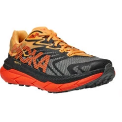 Hoka Tecton X 2 Hardloopschoenen Heren - Zwart / Flame