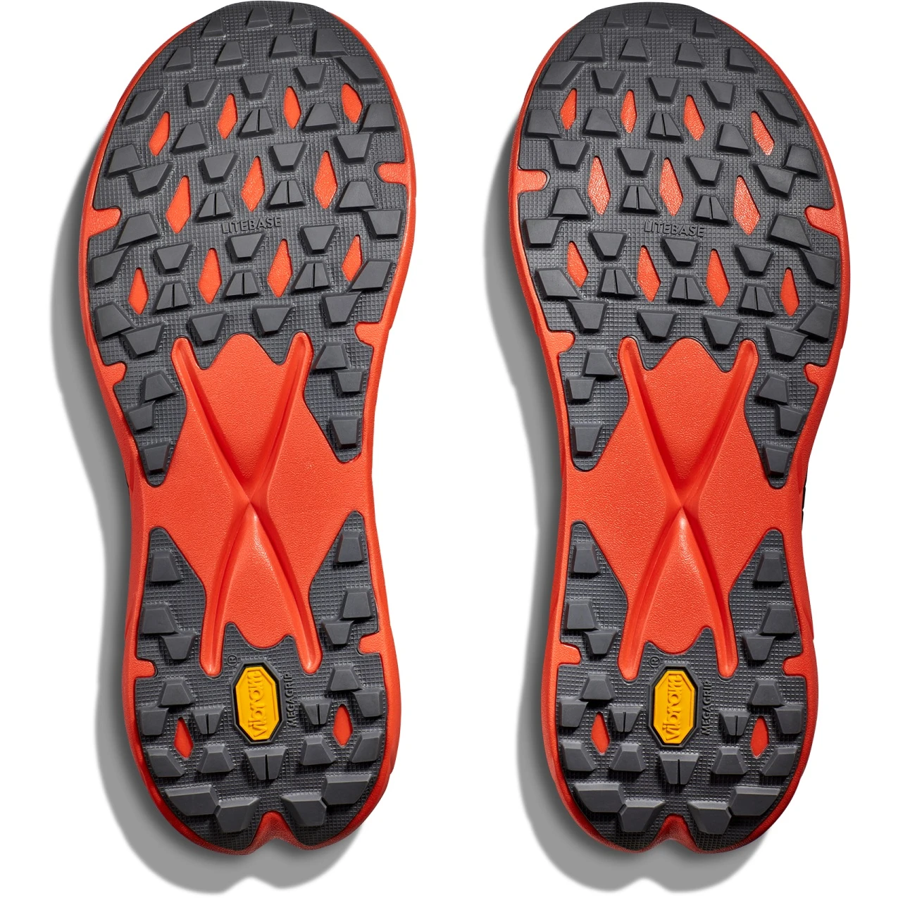 Hoka Tecton X 2 Hardloopschoenen Heren - Zwart / Flame - Afbeelding 8