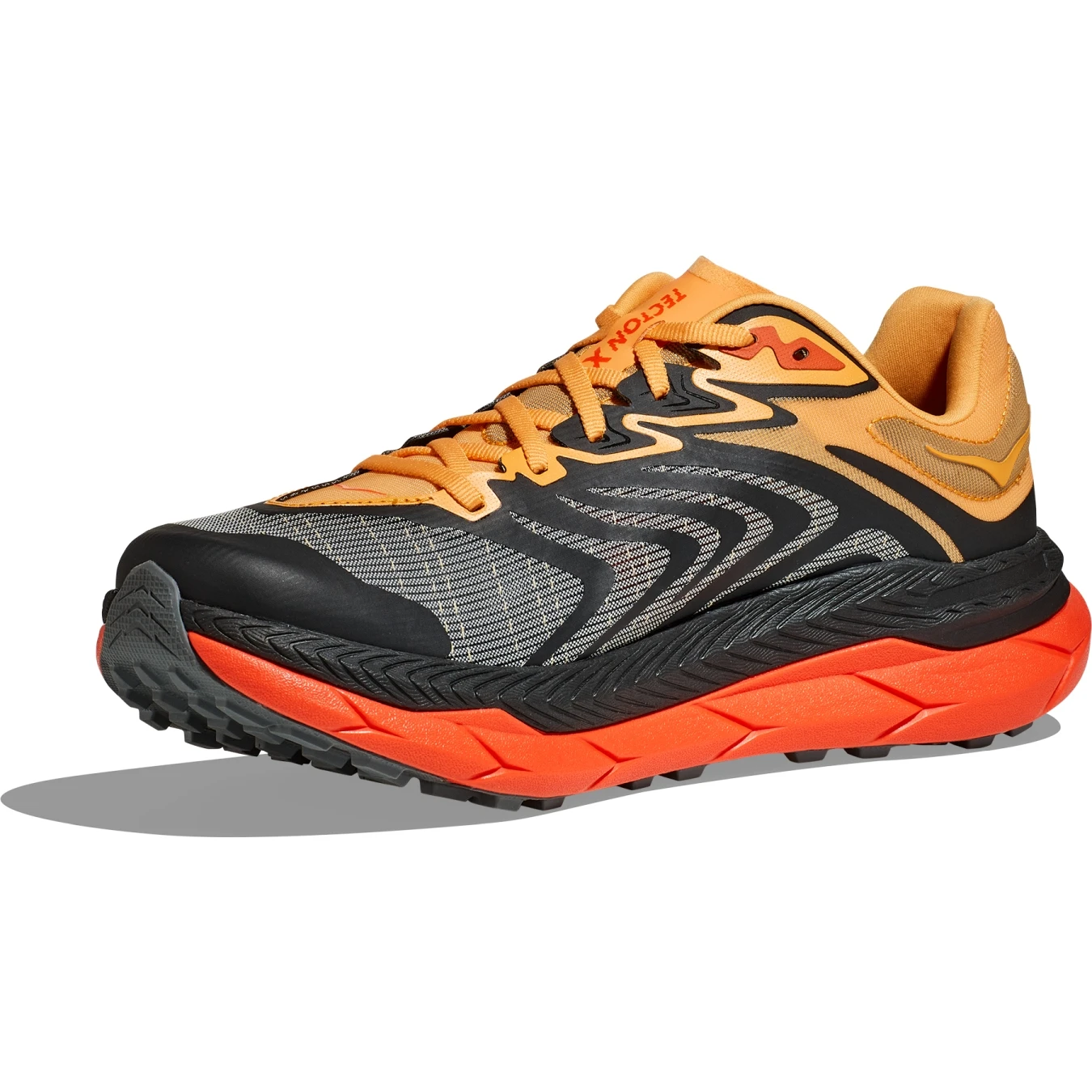 Hoka Tecton X 2 Hardloopschoenen Heren - Zwart / Flame - Afbeelding 2