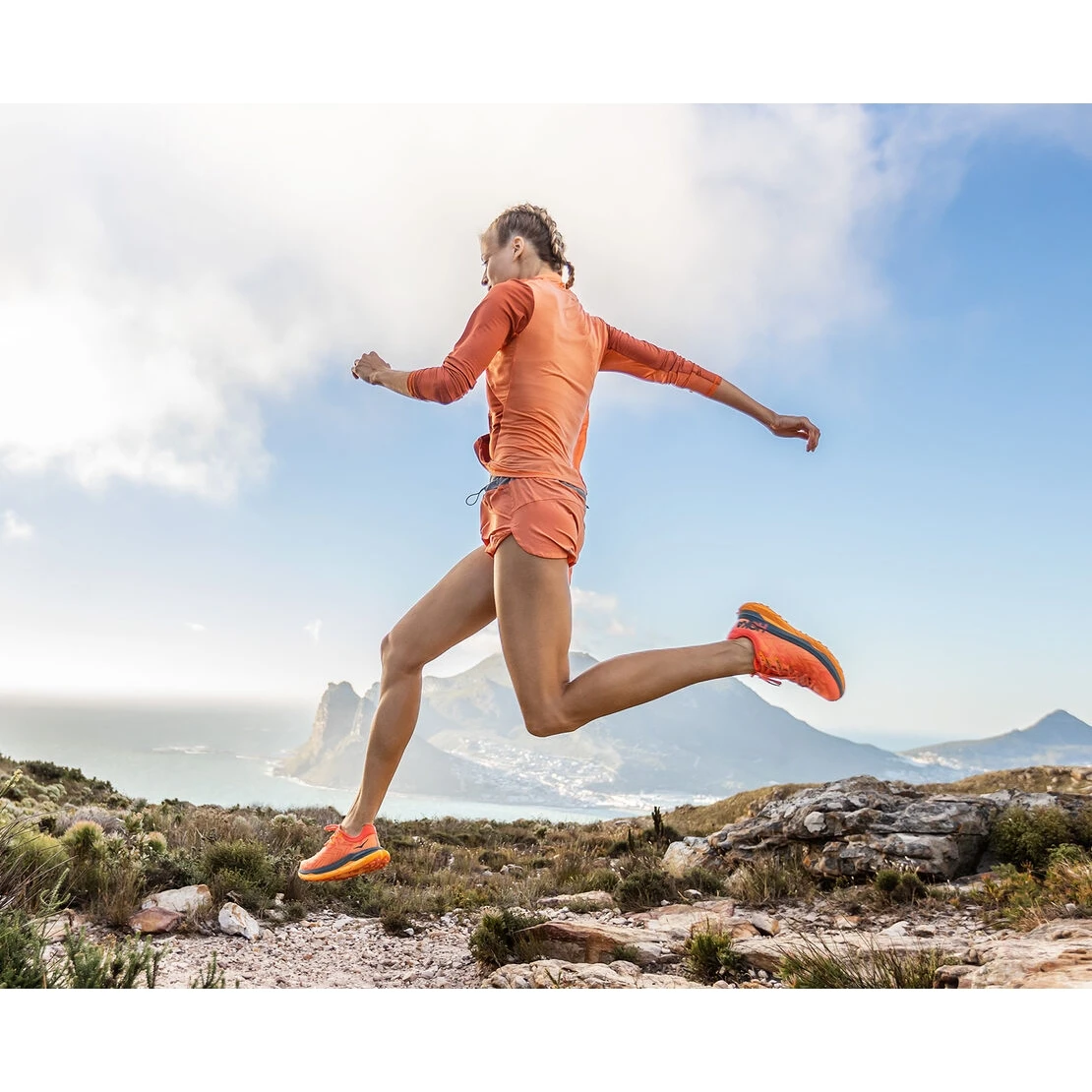 Hoka Tecton X Dames Hardloopschoenen - Deep Teal / Water Garden - Afbeelding 9