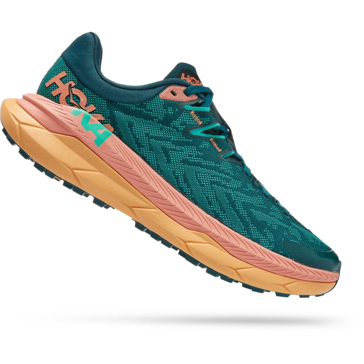 Hoka Tecton X Dames Hardloopschoenen - Deep Teal / Water Garden - Afbeelding 3