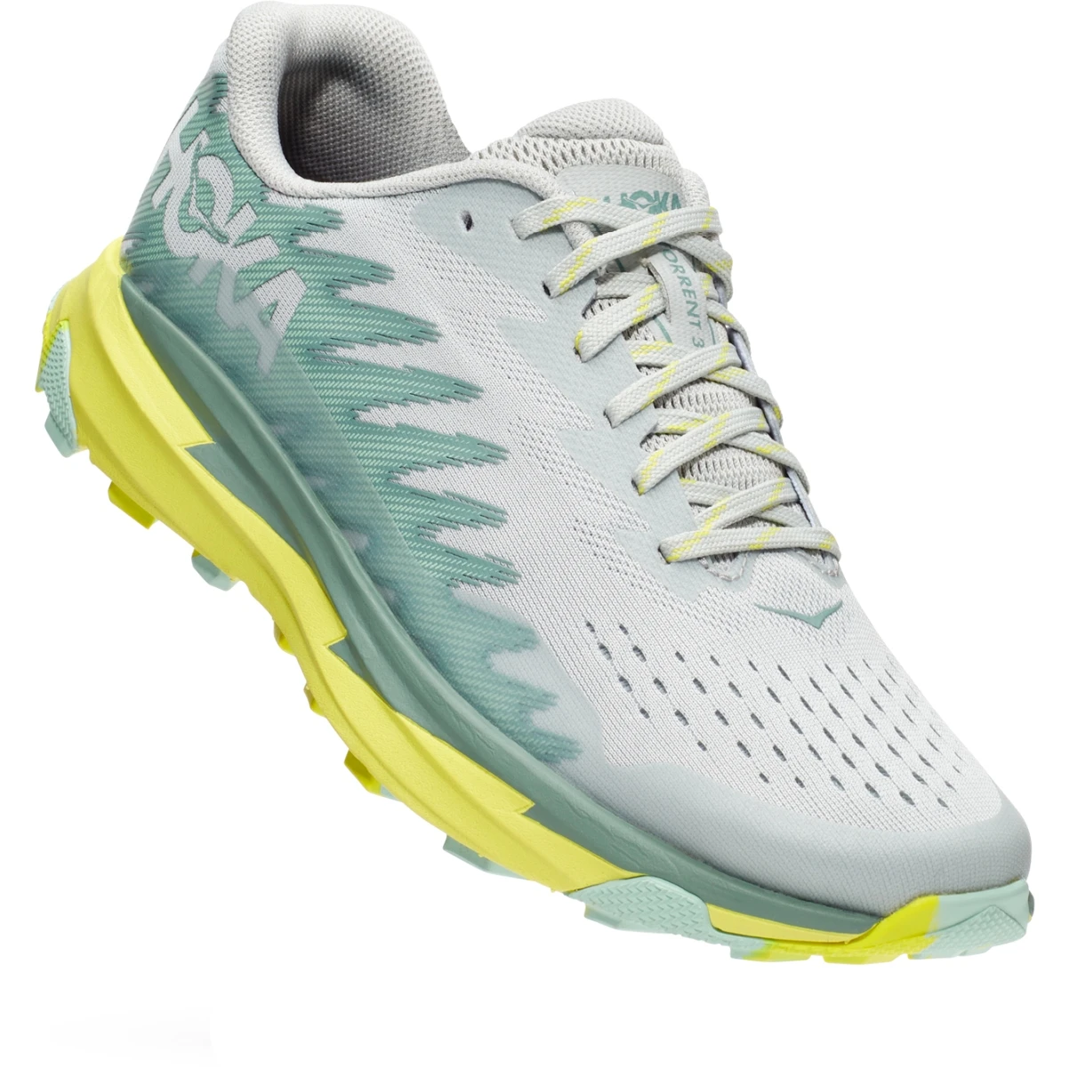 Hoka Torrent 3 Hardloopschoenen Dames - Mercury / Evening Primrose