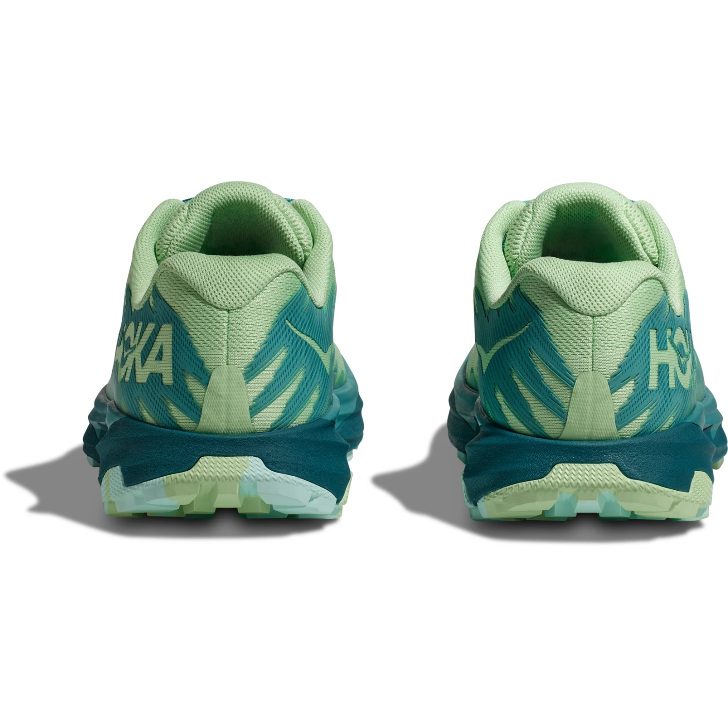 Hoka Torrent 3 Hardloopschoenen Dames - Lime Glow / Deep Lagoon - Afbeelding 5