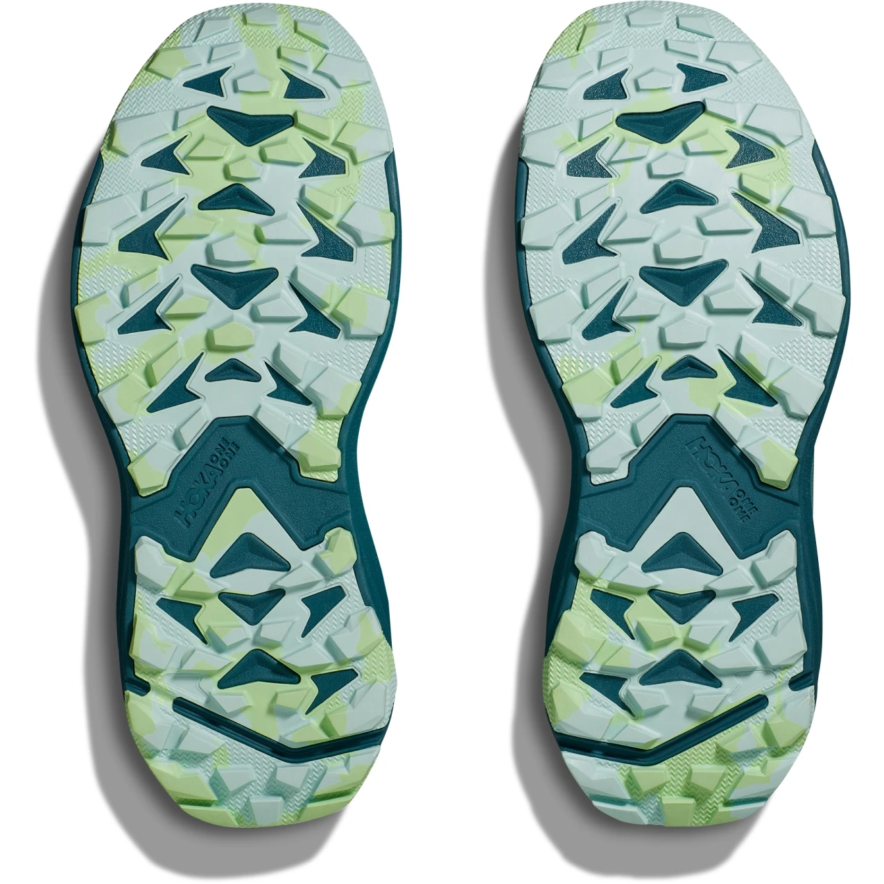 Hoka Torrent 3 Hardloopschoenen Dames - Lime Glow / Deep Lagoon - Afbeelding 8