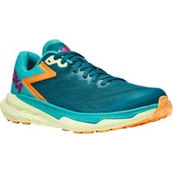 Hoka Zinal Hardloopschoenen - Deep Lake / Ceramic
