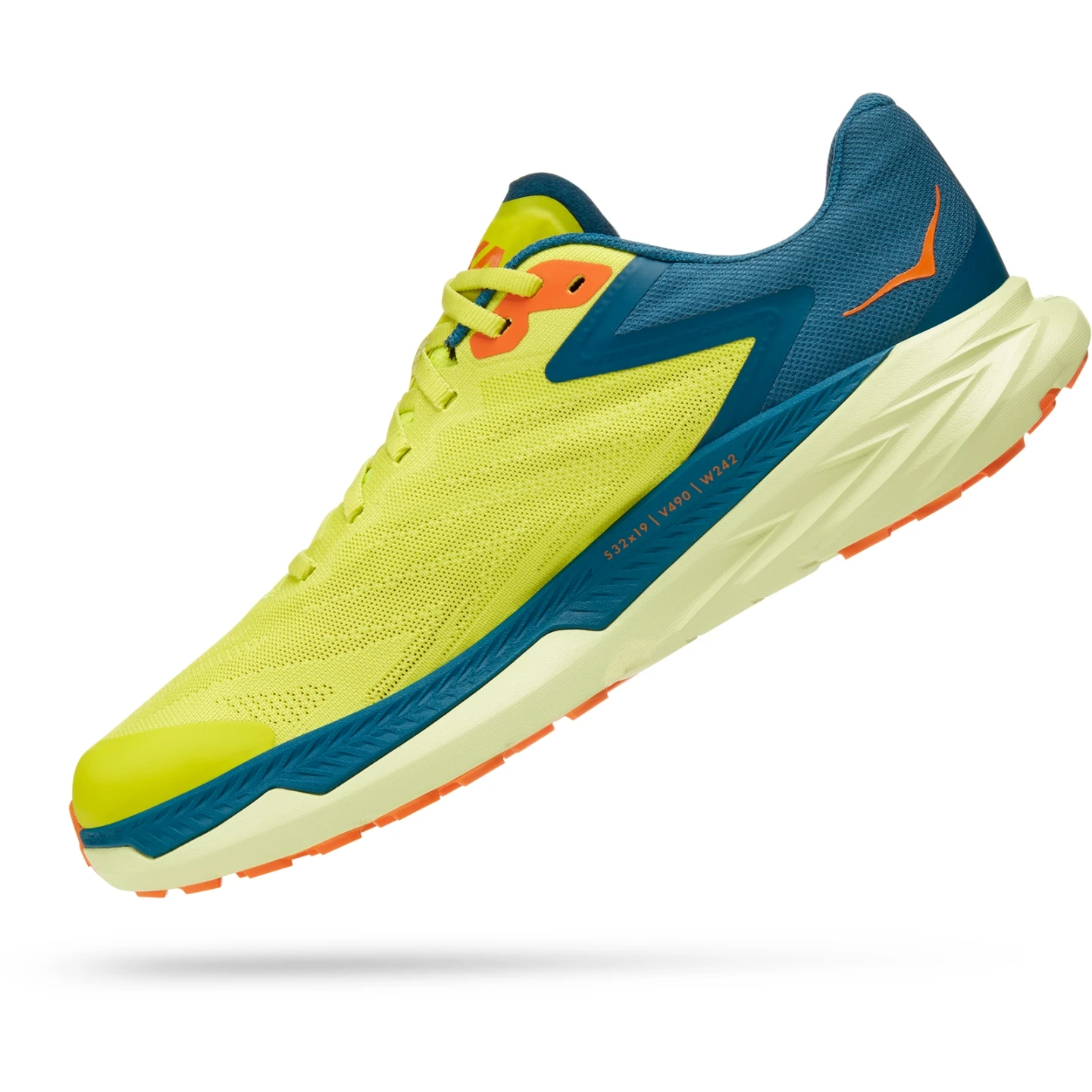 Hoka Zinal Hardloopschoenen - Evening Primrose / Blue Coral - Afbeelding 4