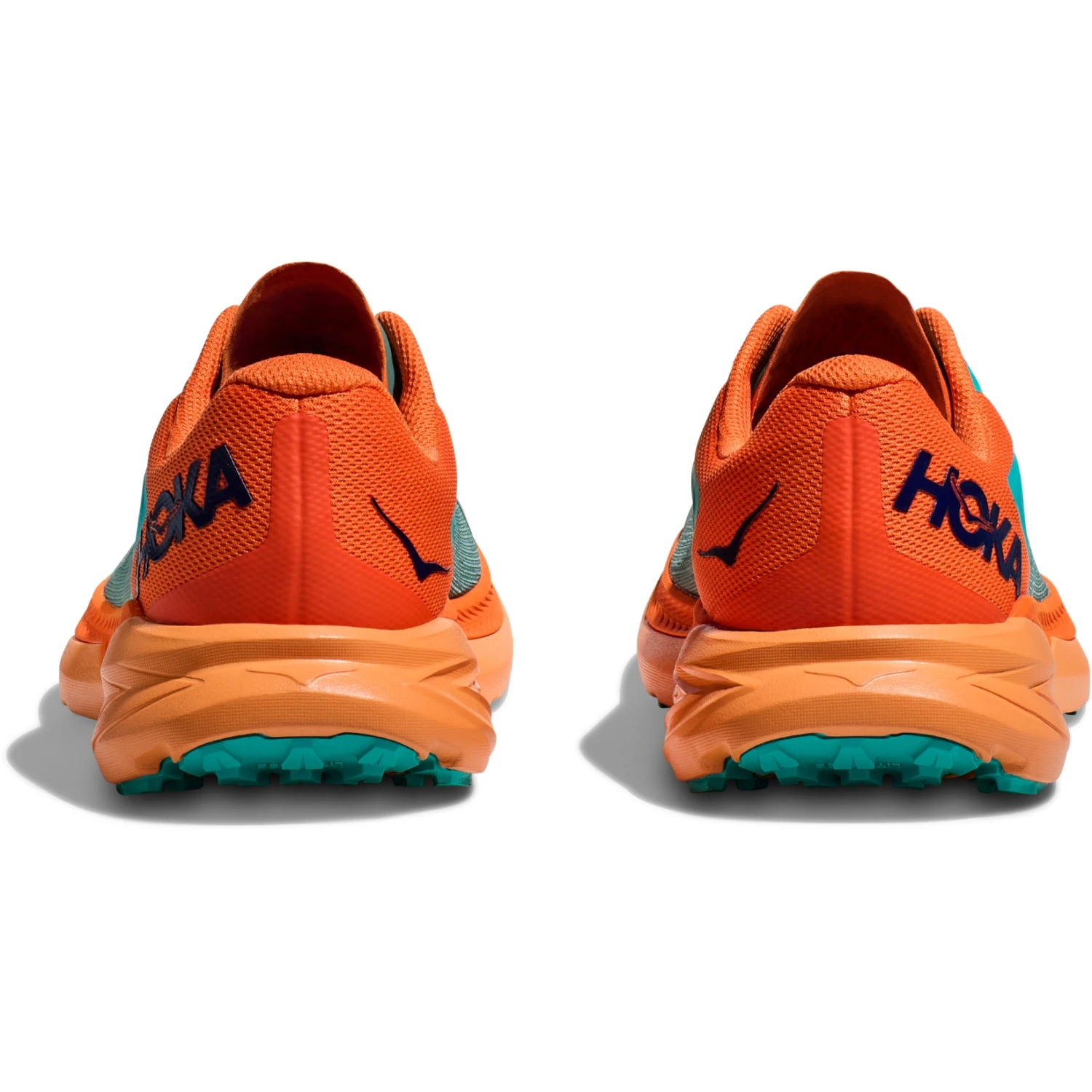 Hoka Zinal Hardloopschoenen - Trellis / Vibrant Orange - Afbeelding 6