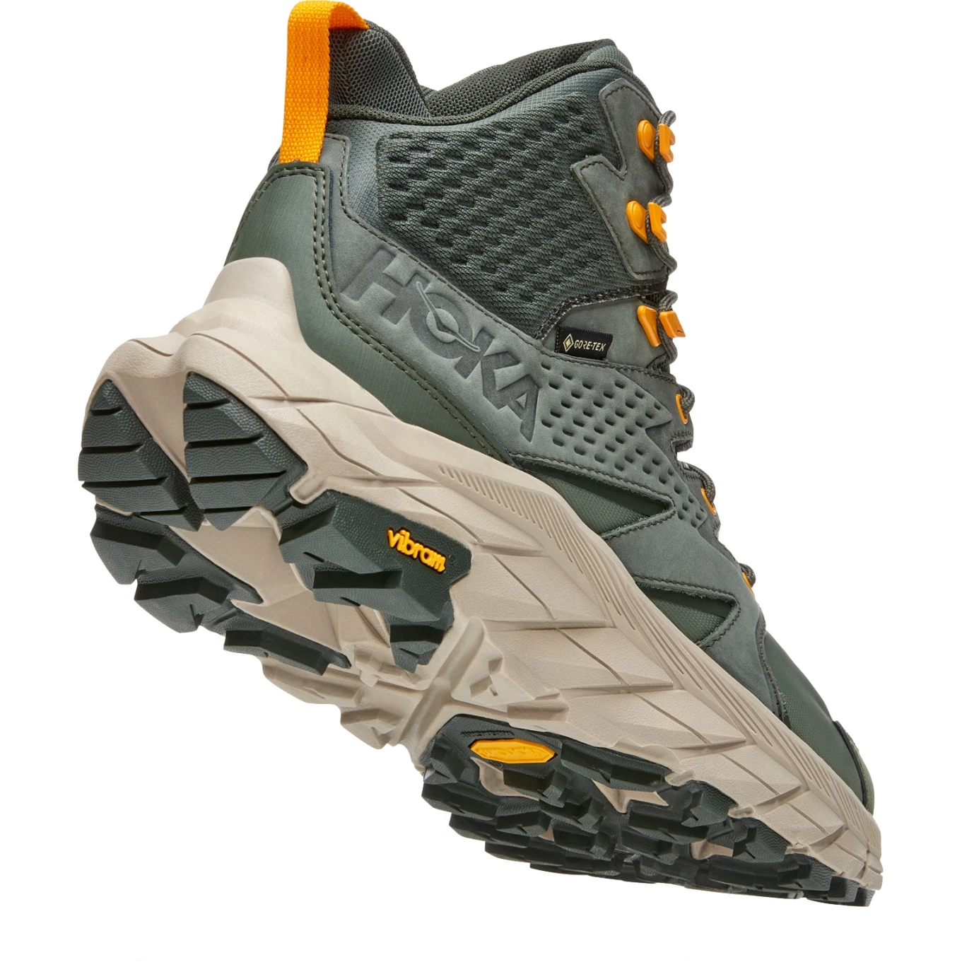 Hoka Anacapa Mid GTX Wandelboots - Thyme / Radiant Yellow - Afbeelding 3