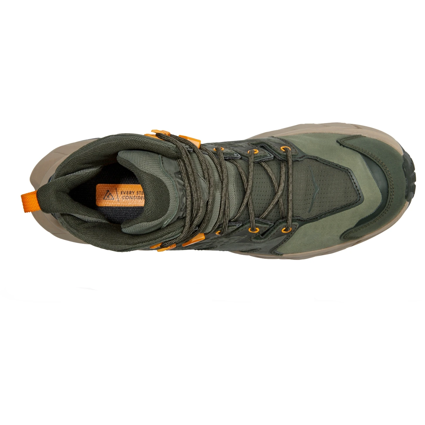 Hoka Anacapa Mid GTX Wandelboots - Thyme / Radiant Yellow - Afbeelding 4