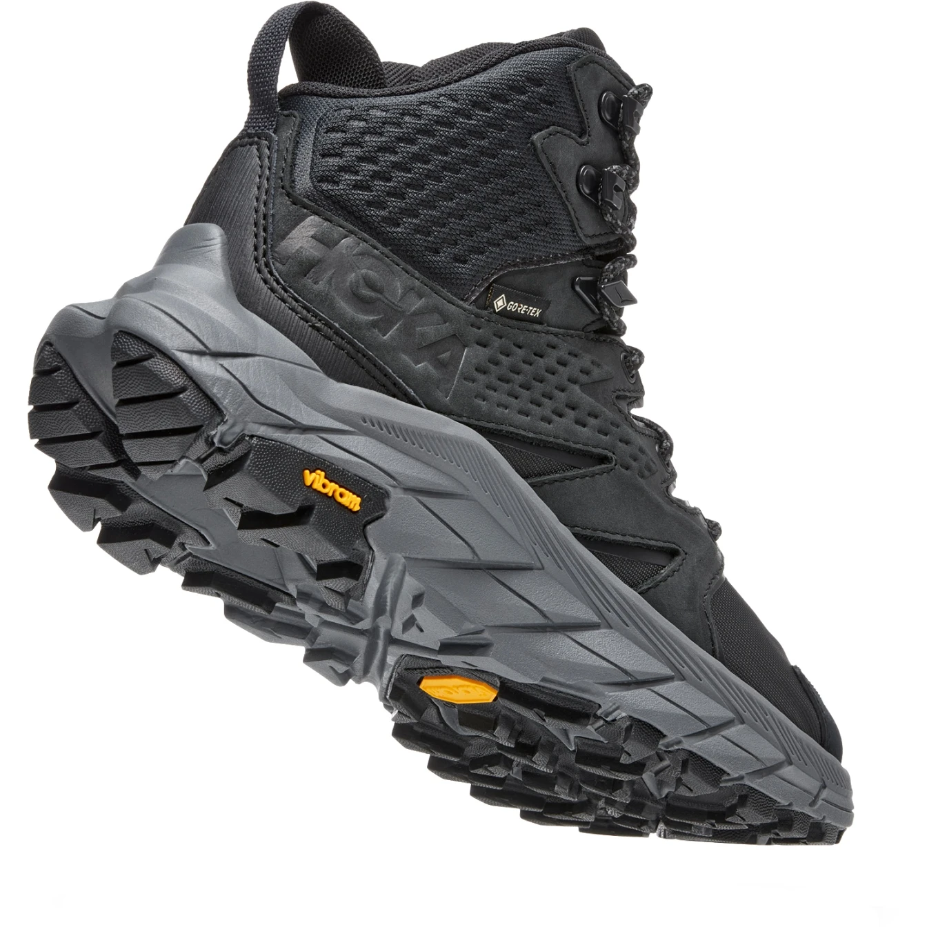 Hoka Anacapa Mid GTX Dames Wandelboots - Zwart / Zwart - Afbeelding 3