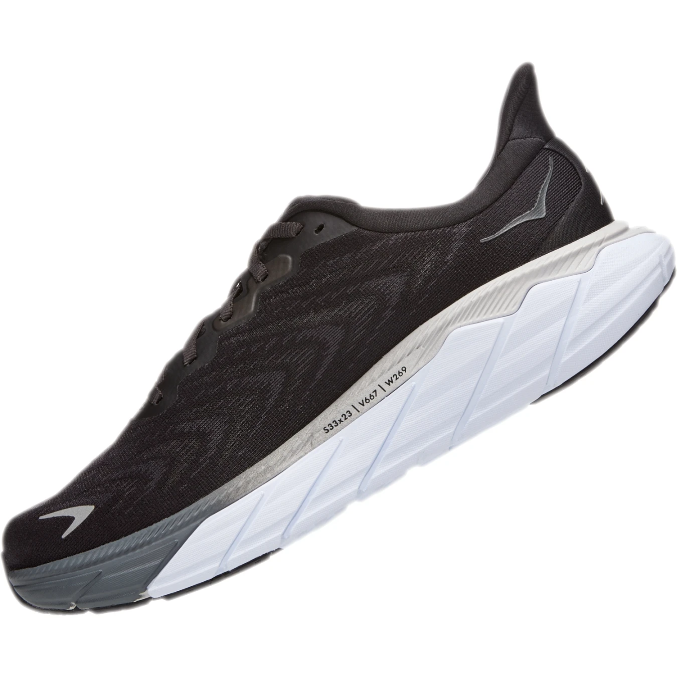 Hoka Arahi 6 Wide Hardloopschoenen - Zwart / Wit - Afbeelding 2