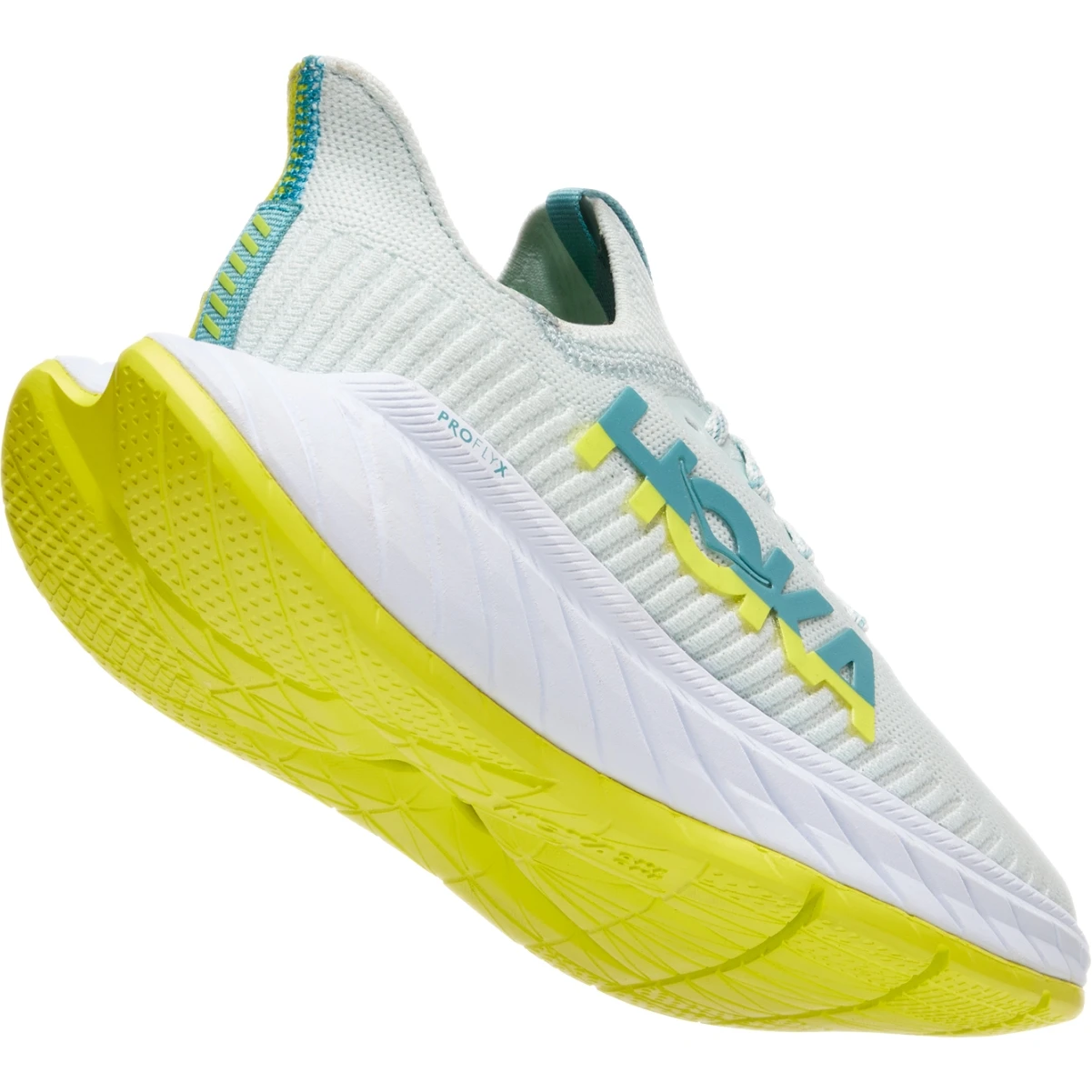 Hoka Carbon X 3 Dames Hardloopschoenen - Billowing Sail / Evening Primrose - Afbeelding 3